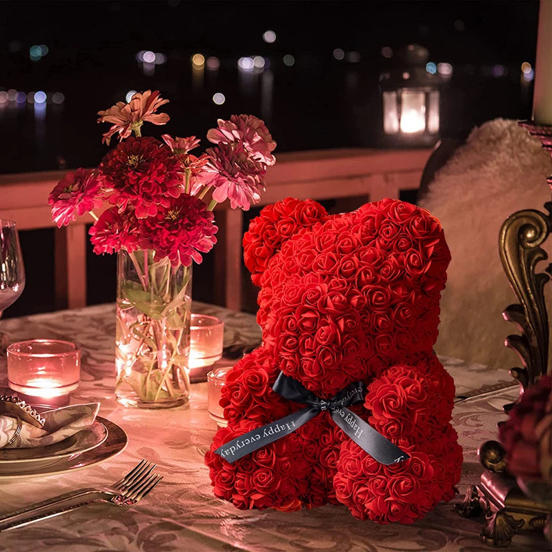 Rose Teddy Bear