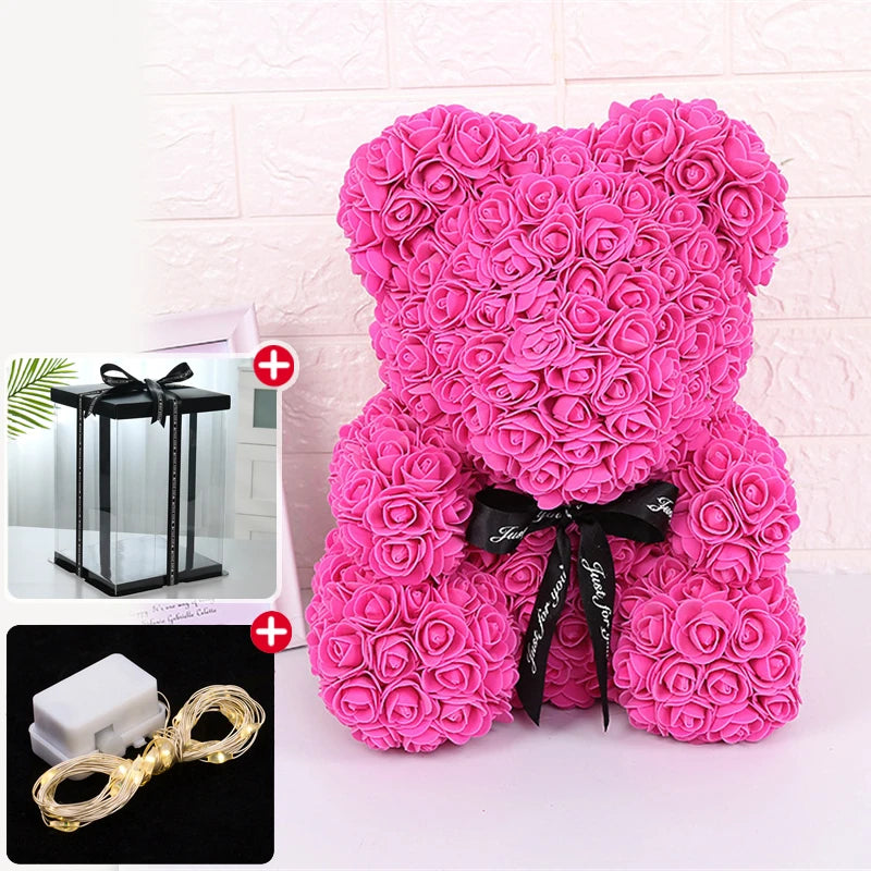 Rose Teddy Bear