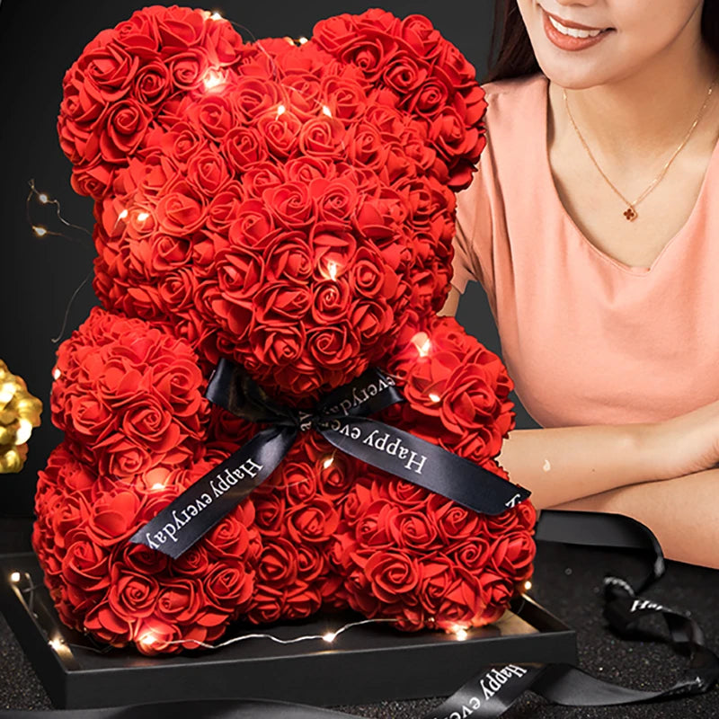 Rose Teddy Bear